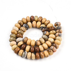 Natural Yellow Opal Beads Strands&nbsp;G-T140-74