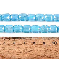 Anti-Tarnish Electroplate Glass Beads Strands&nbsp;EGLA-N027-03A-16