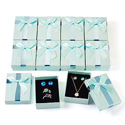 Rectangle Paper Jewelry Gift Boxes with Bowknot&nbsp;LS-CON-TAC0010-89A