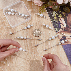 10Pcs Brass Brooches&nbsp;JEWB-HY00005