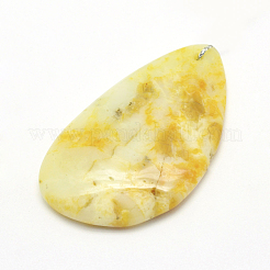 Natural Chrysoprase Pendants&nbsp;G-G694-B-23