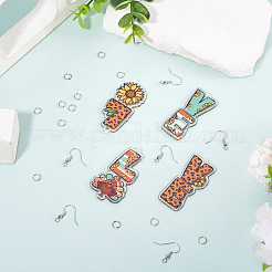DIY Earring Making Kits&nbsp;DIY-TA0015-74