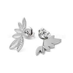 Non-Tarnish 304 Stainless Steel Stud Earrings&nbsp;STAS-Z052-22P