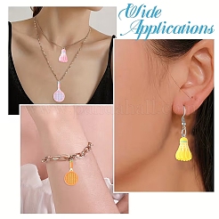 20Pcs 2 Styles Sports Opaque Resin Pendants&nbsp;RESI-YW0002-14