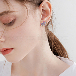 304 Stainless Steel Stud Earring Settings&nbsp;STAS-UN0001-41G