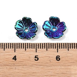 UV Plating Opaque Acrylic Bead Cap&nbsp;OACR-K001-41D