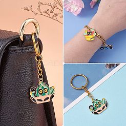 24Pcs 12 Style Alloy Enamel Pandants&nbsp;ENAM-SZ0004-19