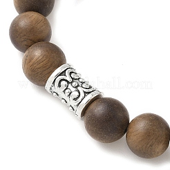Cross Alloy Charm Bracelets&nbsp;BJEW-JB12357-04