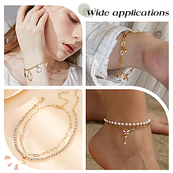 304 Stainless Steel Cable & Rolo Chain Bracelets&nbsp;BJEW-OC00001