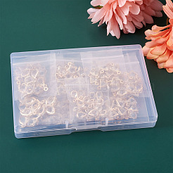 Alloy Rhinestone Crystal Links Connectors&nbsp;PALLOY-TA0002-26LG