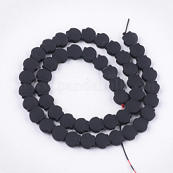 Spray Painted Non-magnetic Synthetic Hematite Beads Strands&nbsp;G-T116-23-17