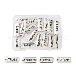 20Pcs 10 Styles Tibetan Style Alloy Pendants&nbsp;TIBE-FP0001-14