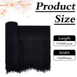 Nylon Lace Fabric&nbsp;DIY-WH0504-864A