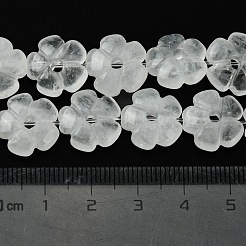 Natural Quartz Crystal Beads Strands&nbsp;G-H023-B17-01