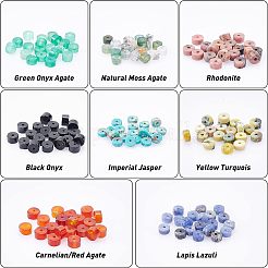 160Pcs 8 Style Natural Mixed Gemstone Beads&nbsp;G-NB0002-97