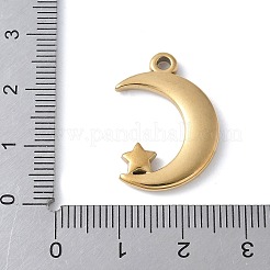 304 Stainless Steel Pendants&nbsp;STAS-E548-03G