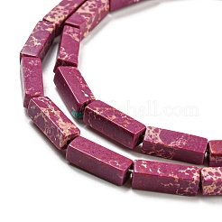 Synthetic Imperial Jasper Dyed Beads Strands&nbsp;G-D077-C01-10