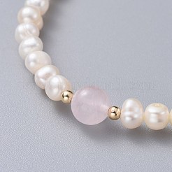 Stretch Grade A Natural Freshwater Pearl Bracelets&nbsp;BJEW-JB04623-01