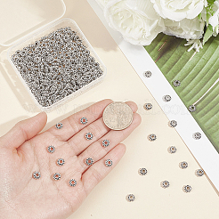 300Pcs Tibetan Style Spacer Beads&nbsp;TIBE-HY0001-15