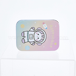 4Pcs 4 Styles Tinplate Storage Box&nbsp;CON-CN0001-02