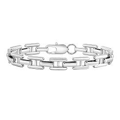 304 Stainless Steel Link Chain Bracelets for Men&nbsp;WGDE8BC-01