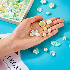 100G Opaque Acrylic Beads&nbsp;OACR-TA0002-93E