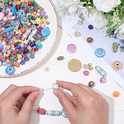 150G Plated Acrylic Beads&nbsp;MACR-SP0002-12