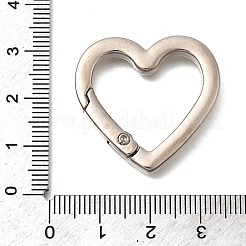 Zinc Alloy Spring Gate Rings&nbsp;FIND-H050-02C-P