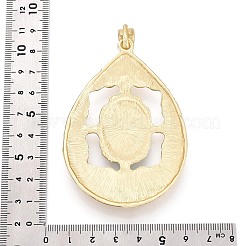 Alloy Pave Resin Big Pendants&nbsp;PALLOY-N179-73MG