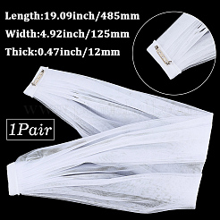 1 Pair Nylon Bridal Lace Sleeves for Women&nbsp;AJEW-GF0014-17B
