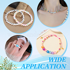 1000Pcs Transparent Acrylic Beads&nbsp;TACR-ME0001-08B