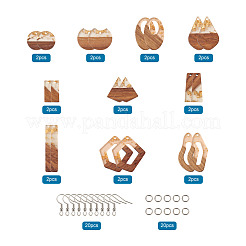 DIY Dangle Earring Making Kits&nbsp;DIY-FW0001-04P