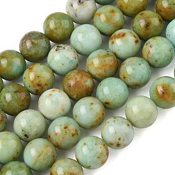 Natural African Turquoise(Jasper) Beads Strands&nbsp;GG-CBA6BAC-A01-12mm