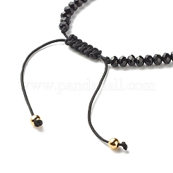 Natural Malaysia Jade(Dyed) & Pearl Braided Bead Bracelet for Girl Women&nbsp;BJEW-JB06958-02