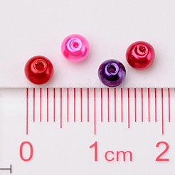 Valentine's Mix Glass Pearl Beads Sets&nbsp;HY-X006-4mm-10