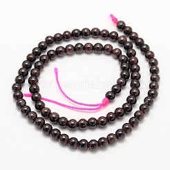 Garnet Round Beads Strands&nbsp;X-G-O081-01-6mm