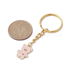 Bear Alloy Enamel Pendants Keychain&nbsp;KEYC-JKC00573-02