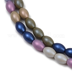 Baking Paint Glass Beads Strands&nbsp;LAMP-S070-11A