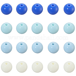 Opaque Acrylic Beads&nbsp;SACR-PA0001-04B-04