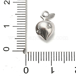 Brass Micro Pave Cubic Zirconia Pendants&nbsp;KK-L229-001P-07