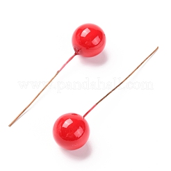 Foam Artificial Christmas Berries with Branch&nbsp;DIY-B019-01B