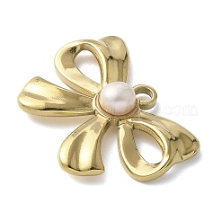 304 Stainless Steel Pendants&nbsp;STAS-U037-13G-02