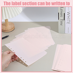 Plastic Binder Dividers&nbsp;AJEW-WH0485-84B