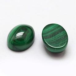 Oval Natural Malachite Cabochons&nbsp;G-O147-03A