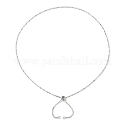 304 Stainless Steel Singapore Chain Necklace Making&nbsp;AJEW-JB01334-02