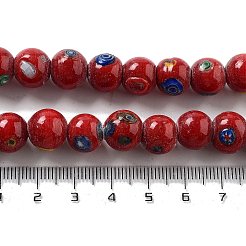 Handmade Nepalese Lampwork Beads&nbsp;LAMP-Z008-09E