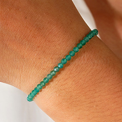 Natural Green Aventurine Beaded Bracelets for Women&nbsp;UZ0240