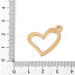 304 Stainless Steel Pendants&nbsp;STAS-B092-15G