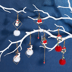 237Piece DIY Christmas Themed Earring Making Kits&nbsp;DIY-SC0015-05