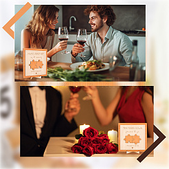 1 Set 10st Anniversary Gift For Boyfriend Girlfriend&nbsp;DJEW-SP0001-07A